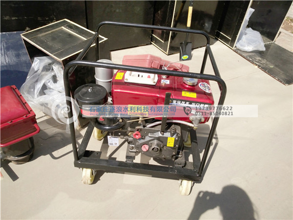 逐浪水利雄安新區安新縣便攜式打樁機驗收工作順利完成